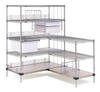 SS304 Wire shelving Kitchen Workstations with Adjustable Wire Shelves