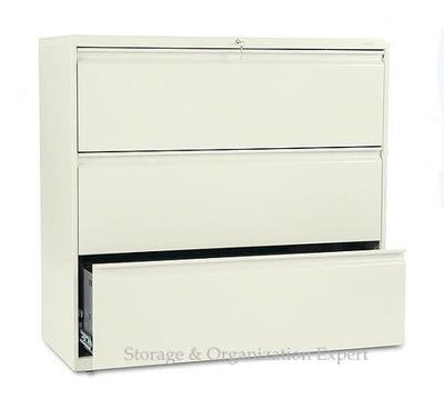 3 Drawers Lateral Filing Storage Cabinet With Lock