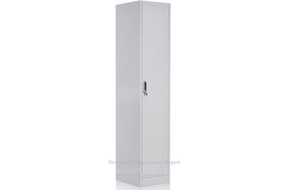 Metal Armoire Wardrobe with 1 Single Door-vertical Swing Door & Shelf