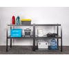 2 Layers Metal Garage Riveted Steel Shelving