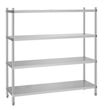 Stainless Steel Freezer Hotel Kitchen Cold room Rack with adjustable Shelf 