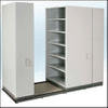 Manual Assist Archive Storage High Density Mobile Shelving