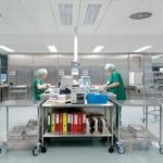 What are the advantages of wire shelving in the medical environment?